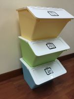 Recycle bins (3 bins per set)
